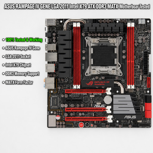 Asus rampage gene lga 2011 - asus,